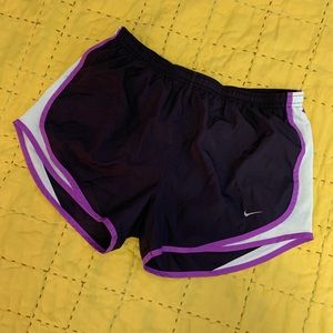 Nike running shorts with built in panties